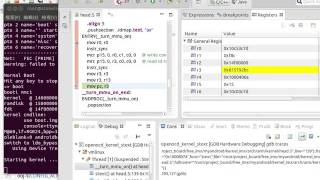 OpenOcd Eclipse i.mx6 linux kernel