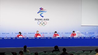 メダル「最多に迫る勢い」　北京五輪 　日本選手団、前半終え会見