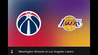 Lakers vs Wizards 1/21/25 | Playback.tv/silverscreenandroll