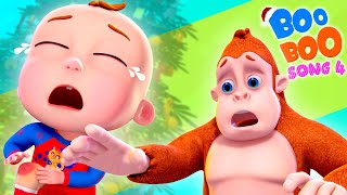 The Boo Boo Song And More Nursery Rhymes & Kids Songs | Demu Gola & Friends | Play Safe Songs