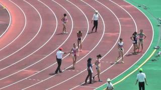 H28　日本インカレ　女子100mH　準決勝3組