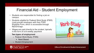 Financial Aid Orientation Presentation