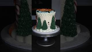 Let's decorate our Christmas cake l it's time! #christmas #cake #cakedecorating #christmascake