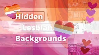 Hidden Lesbian Backgrounds I (Up No More by TWICE)
