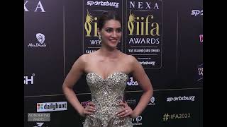 Kriti Sanon Hot In Half Shoulder Dress At IIFA Awards Show