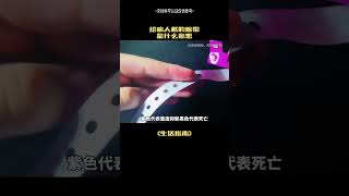 醫院的手環都代表著什么#冷知識 #科普 #認知