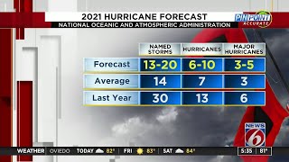 NOAA predicts another active hurricane season