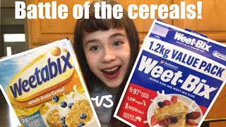 Weetabix 🇬🇧 VS Weet-bix 🇦🇺! | Battle of the cereals!