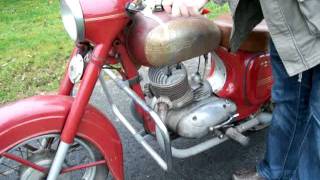 Jawa 250 model 353 year 1956