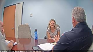 Melanie Gibb speaks with police in Arizona about the Daybell case