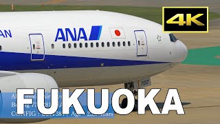 [4K] Plane Spotting June 2020 at Fukuoka Airport in Japan / 福岡空港 JAL ANA / Fairport