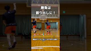 ３ポイントシュート対決 最終戦 #shorts #バスケ