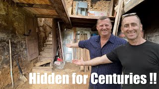 We Removed a Staircase..and Found an Ancient Hidden Doorway !! (114)