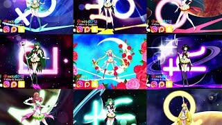 Sailor Moon Crystal - Sailor Senshi Crisis Transformation (Without Sailor ChibiMoon)