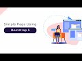 Complete Responsive Website using HTML CSS Bootstrap 5 and JavaScript