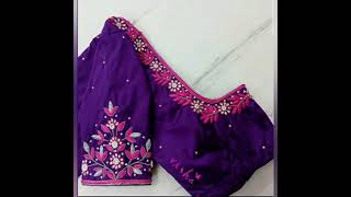 Latest aariwork blouse designs||  aariwork blouse designs 2024 ||Latest maggam work blouse designs