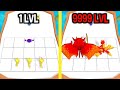 MAX LEVEL in Merge Hedgehog: Strongest Ever Game