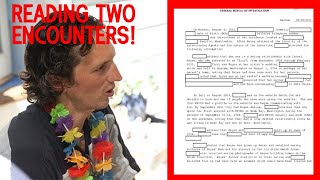 Reading Two Israel Keyes Encounters