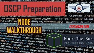 HTB Node walkthrough - OSCP Preparation