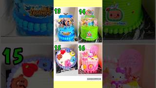 pilih No berapa ? #1 sampe #16 #kue #mymelody #hellokitty #chocomelon #mobilelegends