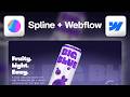 Learn to build 3D Websites with Spline + Webflow