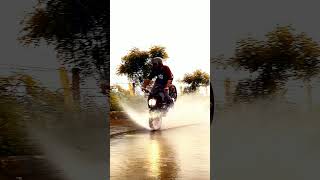 water stunt on KTM duke 250🏍️ #shorts #duke250 #viral #trending