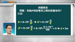 高中基本電學_第5章 電容與靜電_5-3 電場與電位_5-3.3 電場強度PartA_張書誠