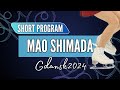 Mao SHIMADA 島田 麻央 (JPN) | Junior Women Short Program | Gdansk 2024