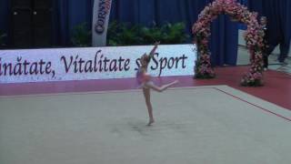 Elina Jyrkoenen FIN Ball AA Bucharest Grand Prix \u0026 Irina Deleanu Cup 2016