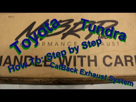 How To: Toyota Tundra MBRP Dual Side Exit Exhaust System Install How To: Toyota Tundra MBRP Dual Side Exit Exhaust System Install