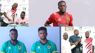 JUST IN: FORMER ASANTE KOTOKO STRIKER GEORGE MFEGUE RODRIGUEZ SIGNS, JOINS JAMUS SC IN SOUTH SUDAN