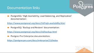 High Availability Architectures for PostgreSQL