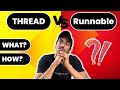 Threads in JAVA - How to Create? Thread class vs Runnable Interface | Multhreading in JAVA