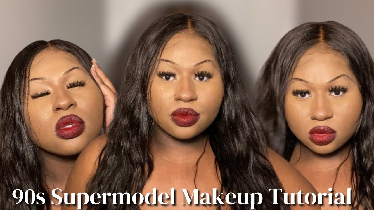 Easy 90s Supermodel Makeup Tutorial On Dark Skin Channeling My Inner