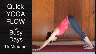 Quick 15 Minute Yoga Flow Routine for Busy Days