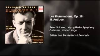 Les illuminations, Op. 18: III. Antique