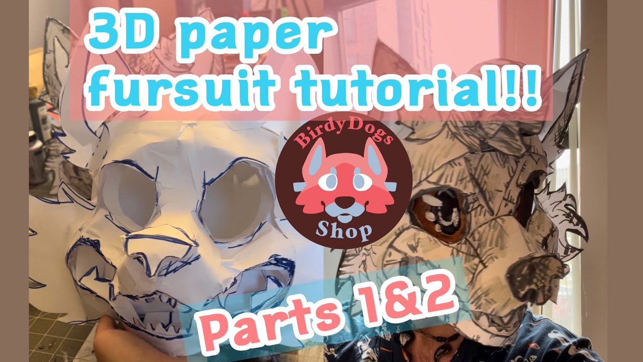 Paper Fursuit Tutorial Youtube