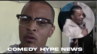 TI Confronts Comedian On Stage For Joking About His 'Allegations' - CH News Show