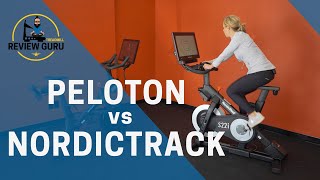 Peloton vs NordicTrack S22i Studio Cycle