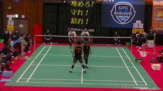 齋藤／南茂（AC長野ペルセイロBC）vs 大越／三浦（コンサドーレ）MD第2日・第三試合【S／Jリーグ2　2019】