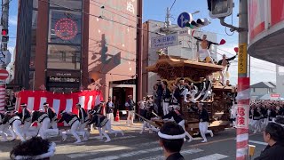 令和五年八木だんじり祭宵宮 旧ミスド前ご目※浮有