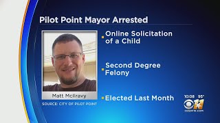 Pilot Point Mayor Matt McIlravy arrested for online solicitation of a child