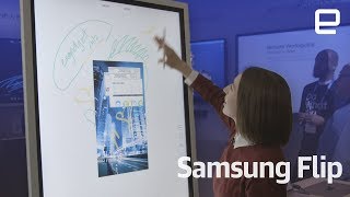 Samsung Flip hands-on at CES 2018