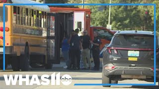 JCPS bus involved in crash near downtown Louisville