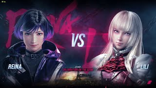 Tekken 8 Gameplay Reina VS Lili