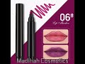 china madihah custom lip pencil lipstick creamy lip liner private label lipliner makeup factory