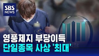 영풍제지 주가조작 부당이득 6천600억 원…단일종목 사상 '최대' / SBS