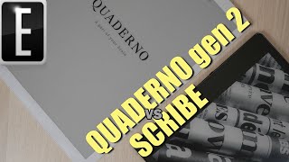 Amazon Kindle Scribe vs Fujitsu Quaderno Gen. 2 Writing Comparison