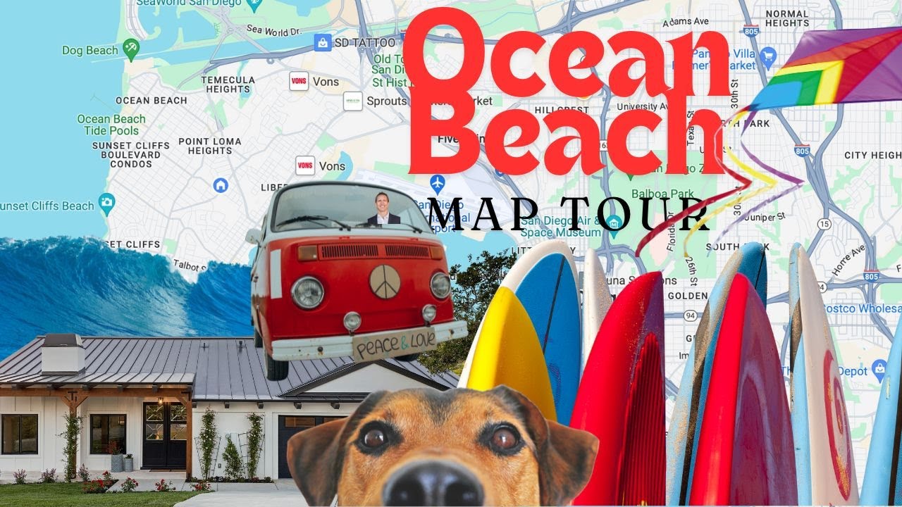 Discover Ocean Beach Map Tour Of Ob And It S Neighborhoods Youtube