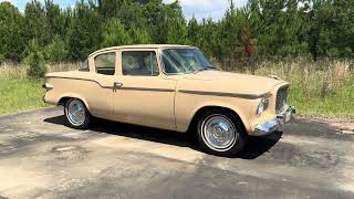 1960 Studebaker Lark De Luxe Two-Door Sedan Start Up